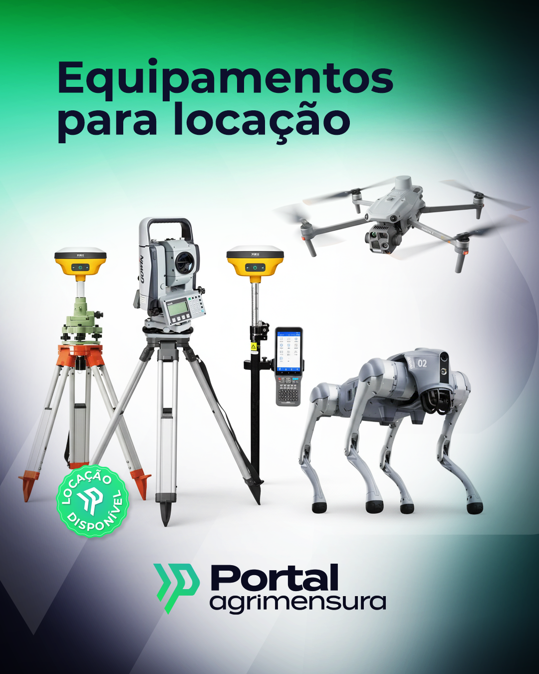Precisa de equipamento para um serviço pontual?