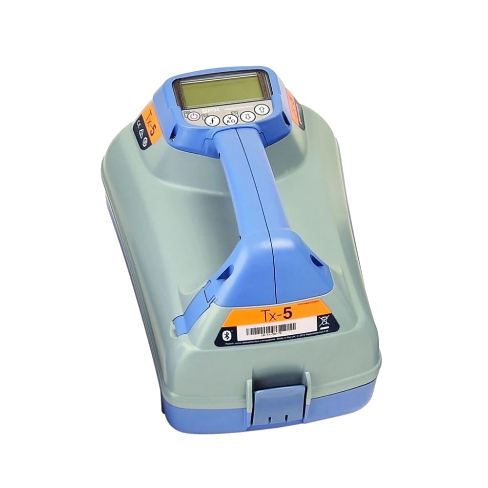 Transmissor de Sinal Radiodetection TX-5 para Localização de Cabos e Tubulações